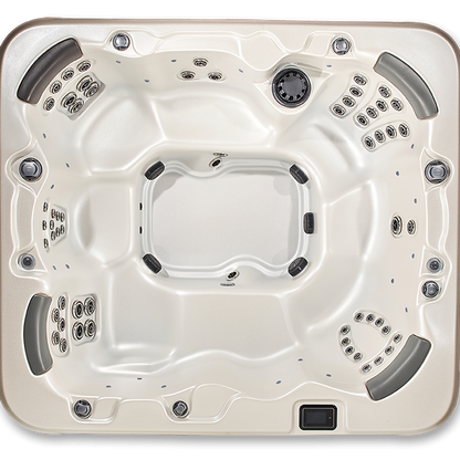 Alpine Hot Tub - Spacious 7-Person Therapy Experience with Elegant Design