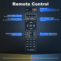 Home Theater System, 1000 Watts Peak Power Surround Sound Systems