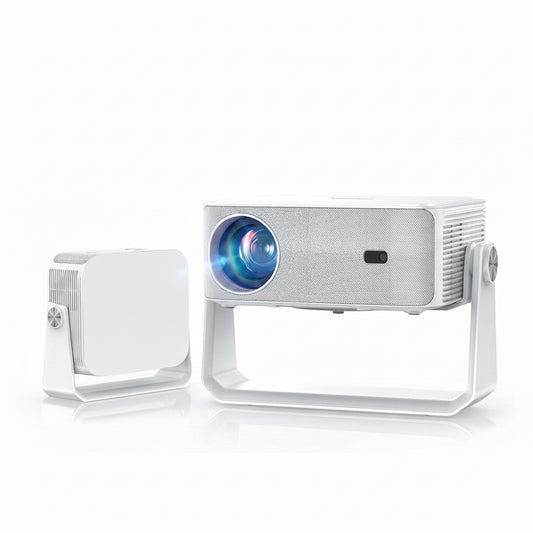 4K Outdoor Projector with Wifi and Bluetooth, Auto Focus & Keystone/Dolby Audio, Built-In Apps Compatible with Netflix/Youtube/Primevideo, Smart Proyector for Home Theater with HDR10+