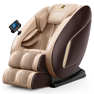 Full Body Massage Chair Designed for Home Relaxation, Zero Gravity Reclining, Bluetooth Audio, Heat Therapy