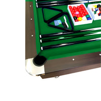 Pool Table Designed for Game Rooms, 8-Foot Full Size, Automatic Ball Return, Complete Accessory Set