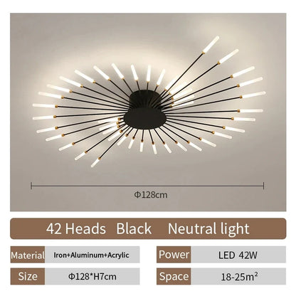 Modern LED Ceiling Lamp Living Room Dining Bedroom Ceiling Chandelier Lights Nordic Design Home Decor Indoor Lighting
