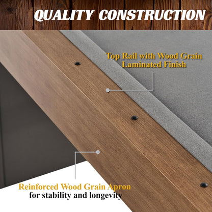 Urban Drop Pocket Pool Table, Premium Billiard Table