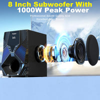 Home Theater System, 1000 Watts Peak Power Surround Sound Systems