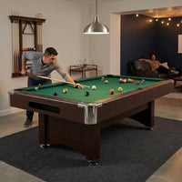 Pool Table 8 Feet Full Optional – Vintage Green — Lifestyle